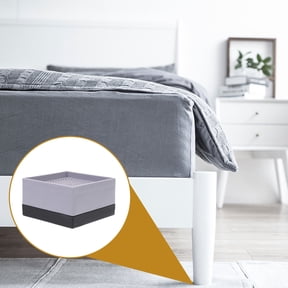 FOMIYES Plastic Bed Risers for Furniture, Sofa, Table, Chair Height Boosters for Home Support
