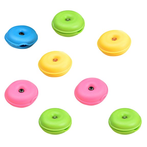 FOMIYES Assorted Color Earbuds Protective Case Cord Organizer