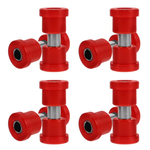 FOMIYES 8pcs Golf Cart Bushing Red Rubber Suspension Support Automotive Parts and Accessories