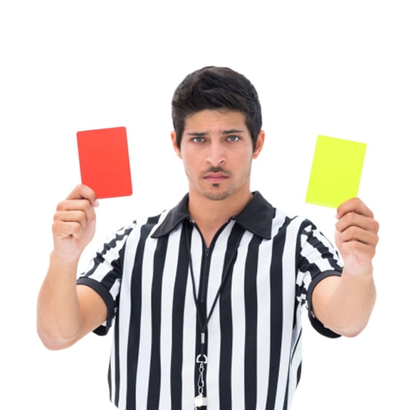 FOMIYES 8pcs Soccer Yellow Red Cards for Referees and Coaches in Sports Training for Fan Gear