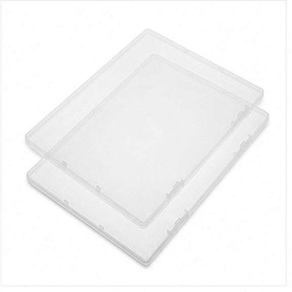 FOMIYES Clear Birth Certificate Holder PP Storage Box for Document Organization