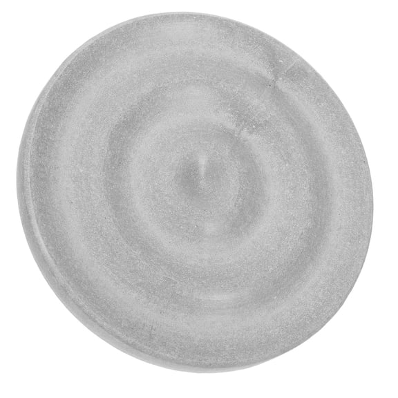 FOMIYES Absorbent Diatomite Soap Dish Grey Stone Tray with Nonslip Base for Sink Or Shower
