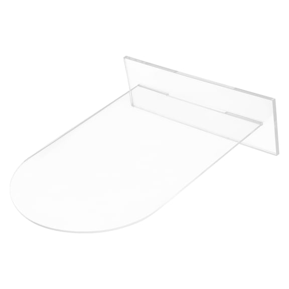 FOMIYES Acrylic Place Cards for Wedding with Clear Modern Look and Safe Fine Workmanship 5 Pieces