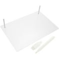 FOMIYES Acrylic Writing Board Set for Kitchen, Office and Display ...