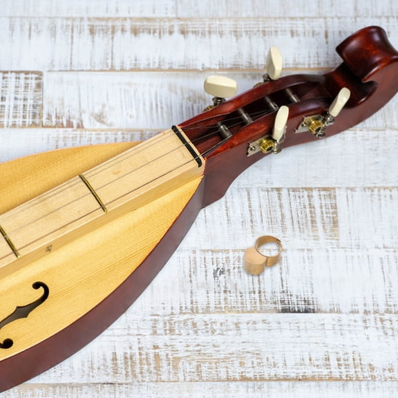 FOMIYES Adjustable Finger for Dulcimer Playing, Folk Music Accessory with Precise Sound Support for Practice