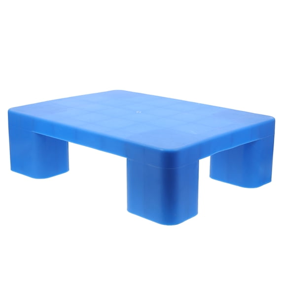 FOMIYES High Capacity ABS Blue Plastic Pallet for Industrial and Home Storage