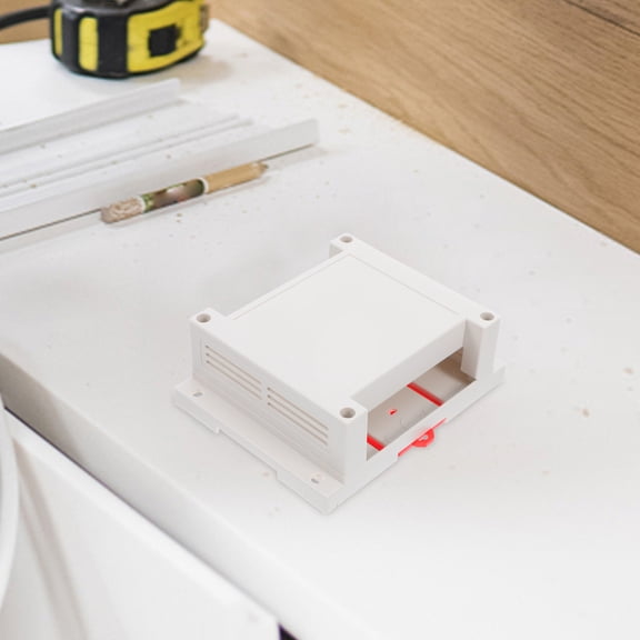 FOMIYES Alasum White Wall Mounted Electrical Box Plastic Enclosure for Home Repair Supply