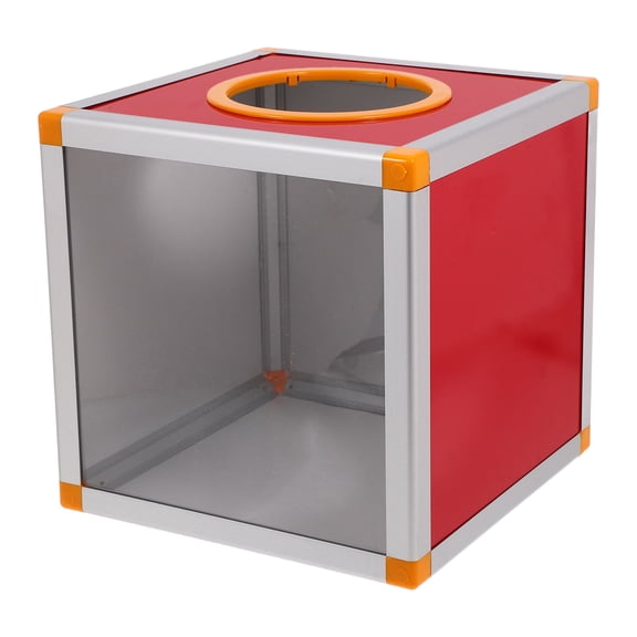 FOMIYES Aluminum Alloy Donation Box 1Pcs for Suggestion and Voting at Events