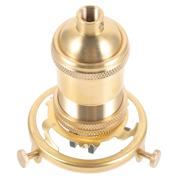 FOMIYES Aluminum Light Socket E27 Base with Switch for Home Pendant Table Wall Lamps