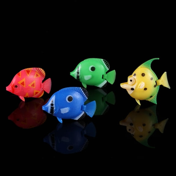 FOMIYES Artificial Floating Fish Plastic Realistic Detail Fish Decor