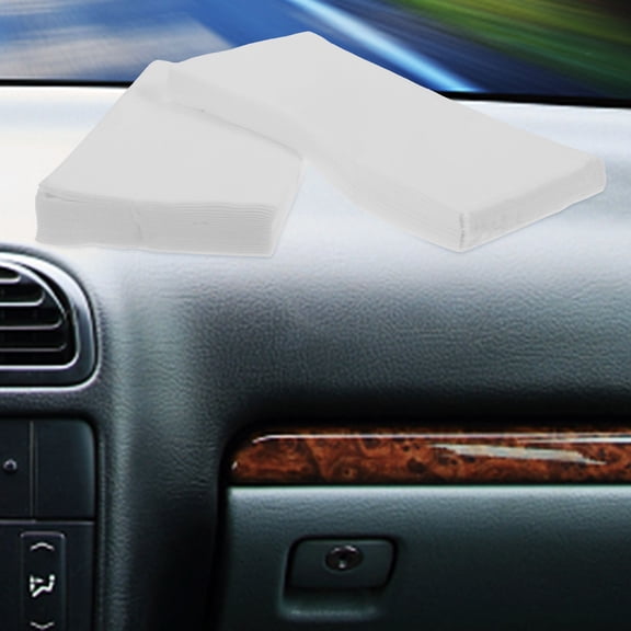 FOMIYES Auto Visor Tissue Refills Soft Wood Pulp Facial Tissue for Car and Travel Use