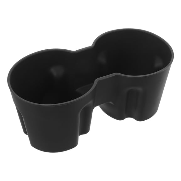 FOMIYES Automotive Center Console Organizer Black Silicone Cup Holder Insert Compatible with Tesla