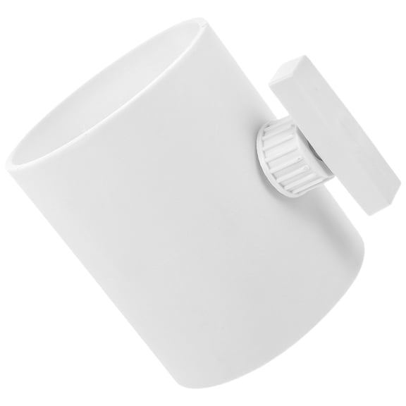 FOMIYES White Backdraft Damper Valve for Dryer Ducting, Airflow Regulator Vent Cover, HVAC Exhaust Fan Accessory