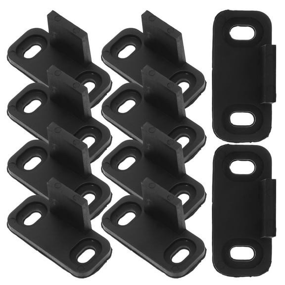 FOMIYES Barn Door Floor Guide for Sliding Doors Heavy Duty Plastic Iron Material White Color 10PCS Smooth