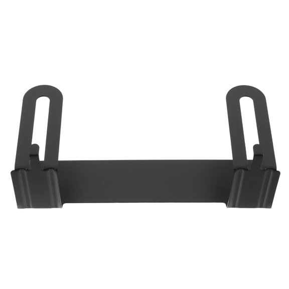 FOMIYES Bathroom Scale Holder Wall Mount Adhesive Black Foldable Organizer for Home Use
