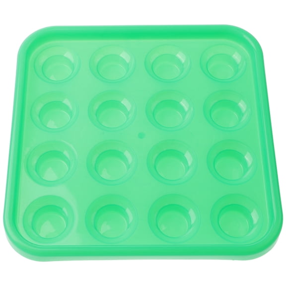 FOMIYES  Billiard Storage Tray Holder Pool Table Accessories Baby Green