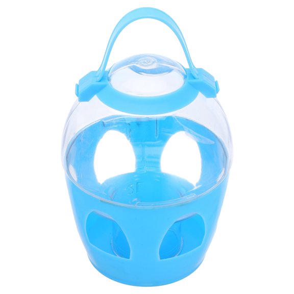 FOMIYES Bird Water Feeding Device Round Shape PVC Multi For Other Birds Zoos 1 Set