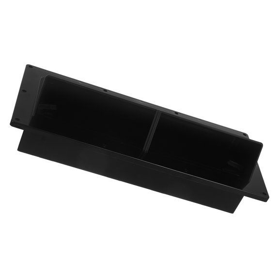 FOMIYES Black ABS Rv Exhaust Hood Vent Cover for Stove with High Efficiency Ventilation