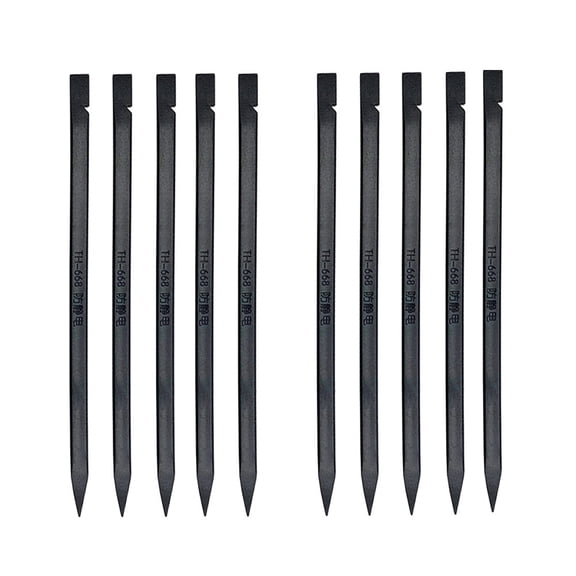FOMIYES Black Anti Static Plastic Spudger Stick Repair Tool for Smartphone Tablet and Laptop with Ergonomic Grip