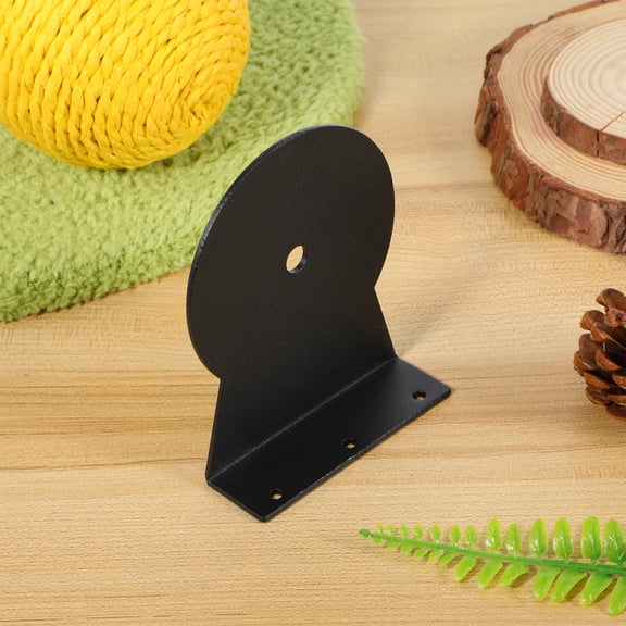 FOMIYES Black Cat Wall Ladder Bracket Durable Easy Install Accessory for Cat Shelves