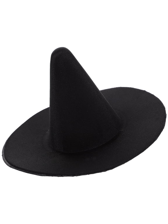 Black Cloth Doll Hats, 1 Set Hats for Doll Accessories, Dress Up Decor, Toy Figure Crafts, Costume Supplies