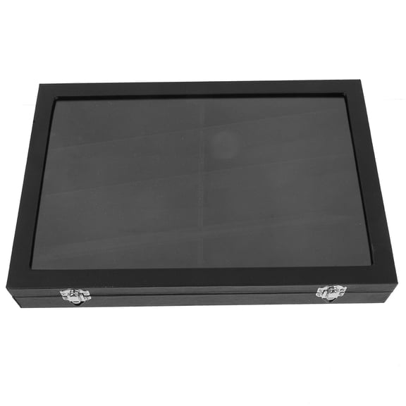 FOMIYES Multi Grid Sunglass Holder in Black for Durable Glasses Storage and Easy Selection