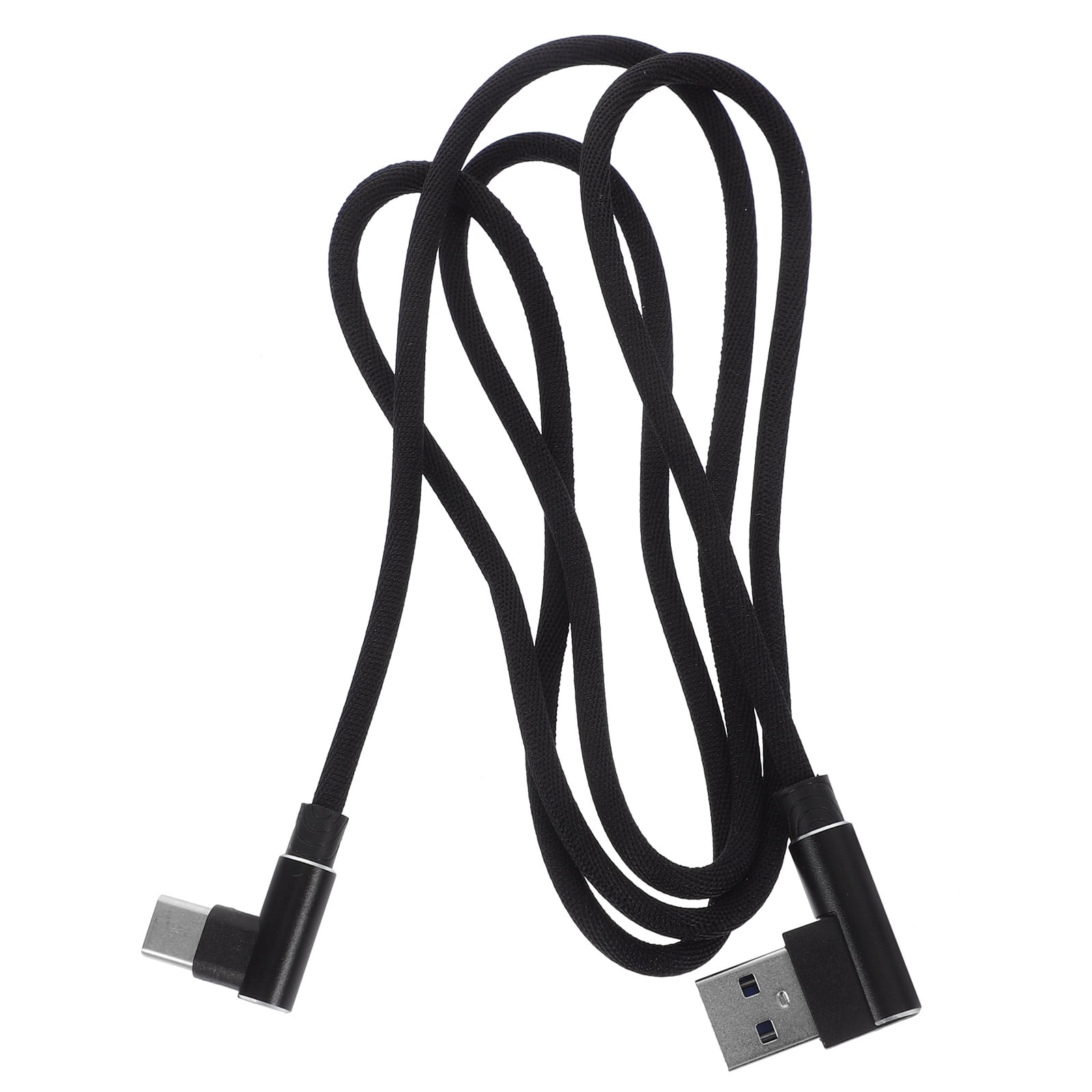 FOMIYES Black USB Type-C Cable with Flexible Silicone Jacket and High ...