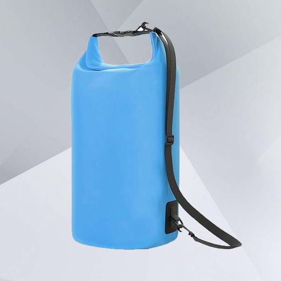 FOMIYES Black Waterproof Rafting Bag for Drifting and Portable Outdoor Use