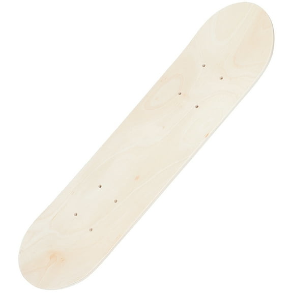 FOMIYES Blank Skateboard Deck Unfinished Skateboard Deck DIY Blank Graffiti Skateboard