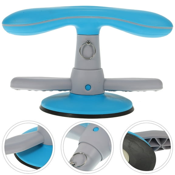 FOMIYES Sit-Up Tool Blue Fitness Bar Practical Exercise Device for Waist Belly and Leg Muscle Workout