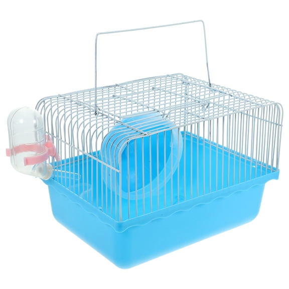 FOMIYES Pet Cage Blue No Harm to Pets Multifunctional Design for Small Animals