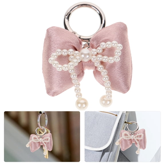FOMIYES Bow Pendant Bow-knot Key Chain Accessories Travel