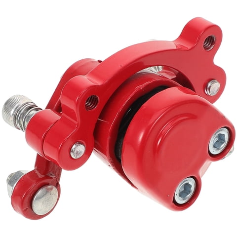 FOMIYES Red Aluminum Alloy Bike Brake Caliper Replacement Set, Brake Parts for Smooth Stopping