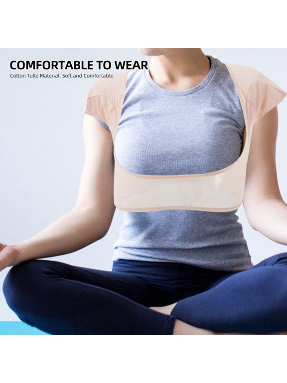 Breathable Beige Underarm Sweat Protector Washable Sweat Vest