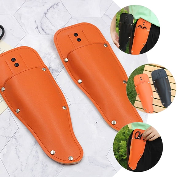 FOMIYES Brown Pruner Case Protective Scissor Holster for Gardening Tools with Stylish Design