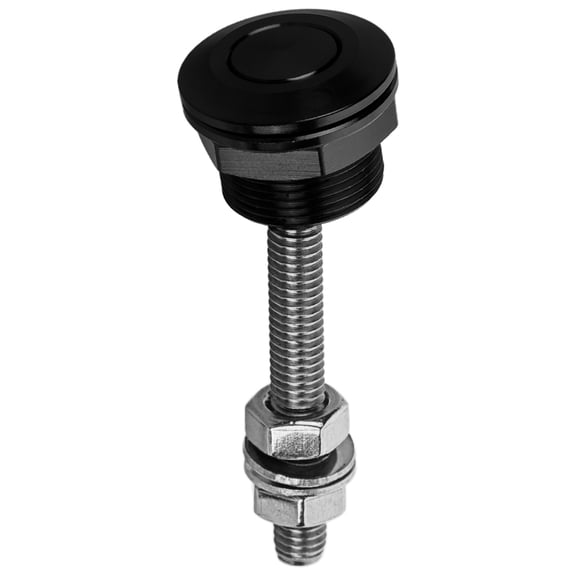 FOMIYES Bumper Pin Vehicle Hood Pins Release Latch Locks Cars Black