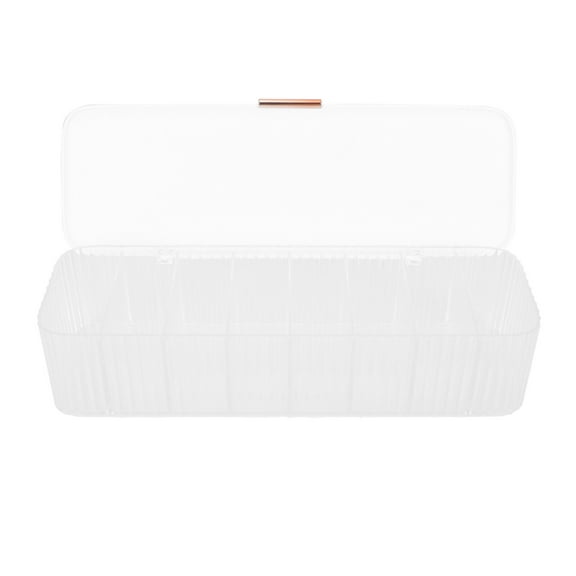 FOMIYES Cable Organizer Box Cable Management Box White PP Material for Home Use 1Set