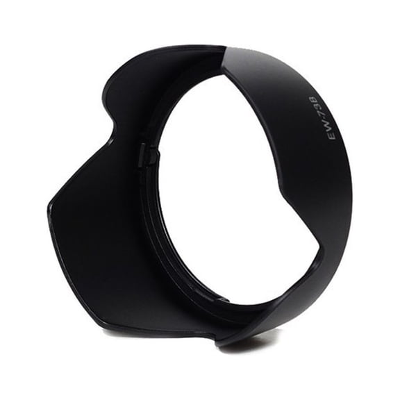 FOMIYES Camera Lens Hood for 18 135Mm Lenses Black Tulip Shape for Flare Reduction and Versatile Use