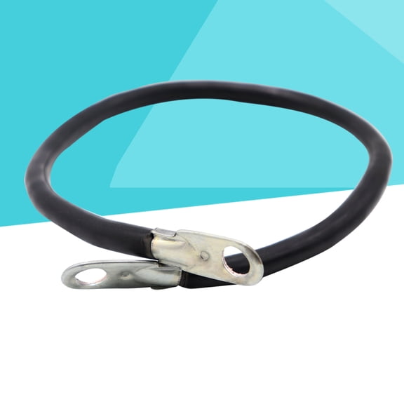 FOMIYES Car Booster Cable 100A Black for Negative Pole Battery Connection with Carrying Case