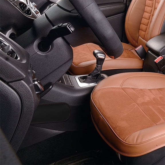 FOMIYES Car Elbow Rest For Door Car Armrest Cushion Black Memory Foams Car Use 1Set