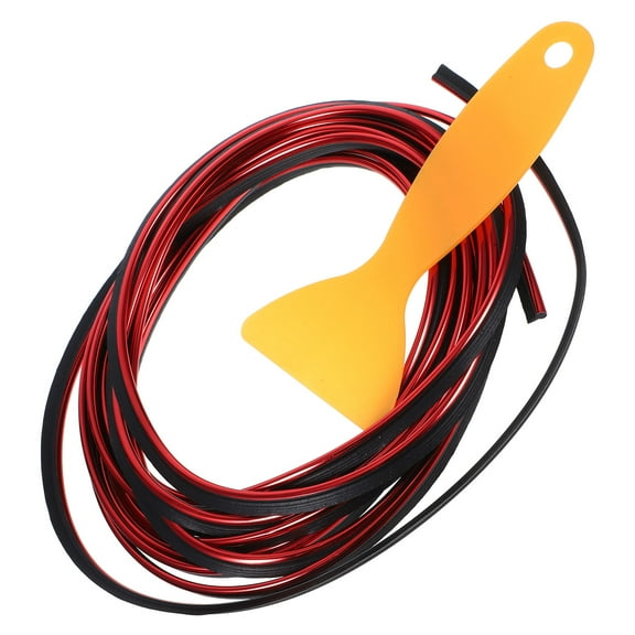 FOMIYES Car Interior Trim Vehicle Molding Trim Automotive Gaps Trim Car Decorative Strip 5 Meter