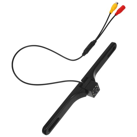 FOMIYES Car Rearview Camera Black with 8 LED Lights Splashproof High Definition for Car Reverse
