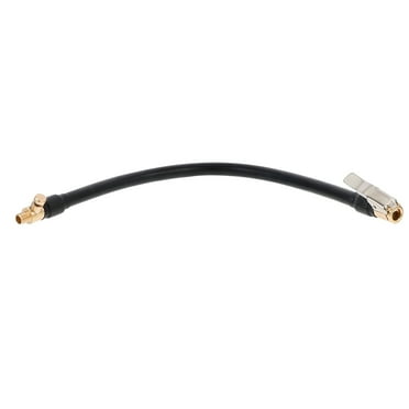 FOMIYES Car Tire Air Inflator Hose Inflatable Pump Extension Tube Adapter Rubber Hose