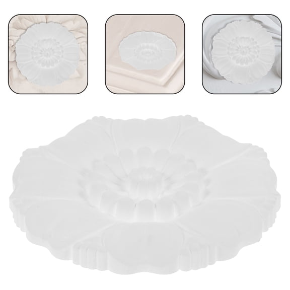 FOMIYES White Ceiling Fan Medallion Ring for Light Fixtures Stylish Ceiling Light Decoration