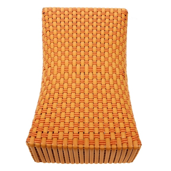 FOMIYES Simulated Woven Pillow for Neck Rest and Cervical Support with Plastic Material Design