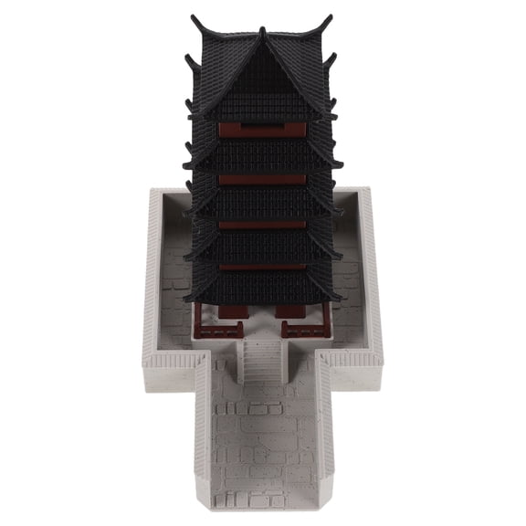 FOMIYES Chinese Architecture Model Tower for Zen Garden and Fish Tank Decoration