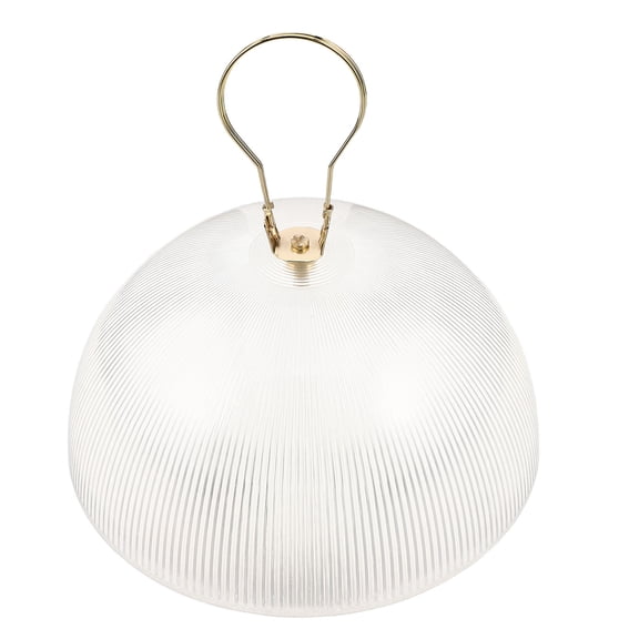 FOMIYES Acrylic Dome Lamp Shade with Clip on Design for Table and Ceiling
