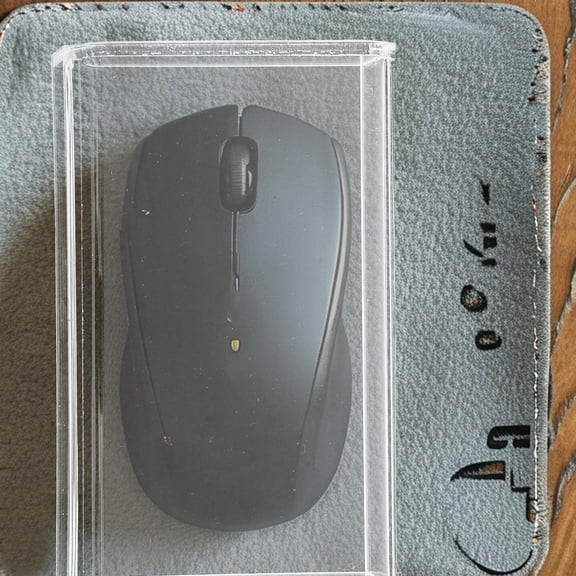 FOMIYES Clear Mouse Protector for Desktop and Laptop, Easy Install Acrylic Cover