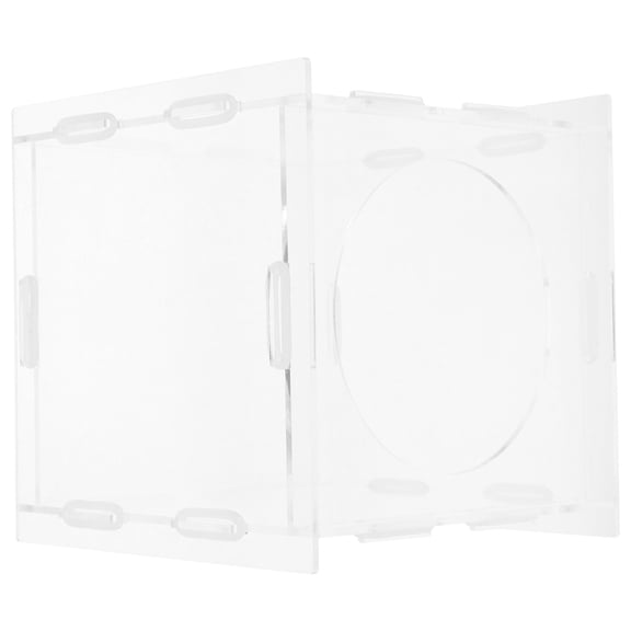 FOMIYES Donation Collection Box Acrylic Transparent 1Pack