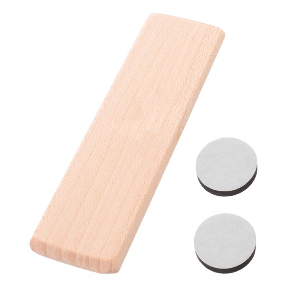 FOMIYES Click Percussion Wood Block for Fingerstyle Rhythm, Khaki